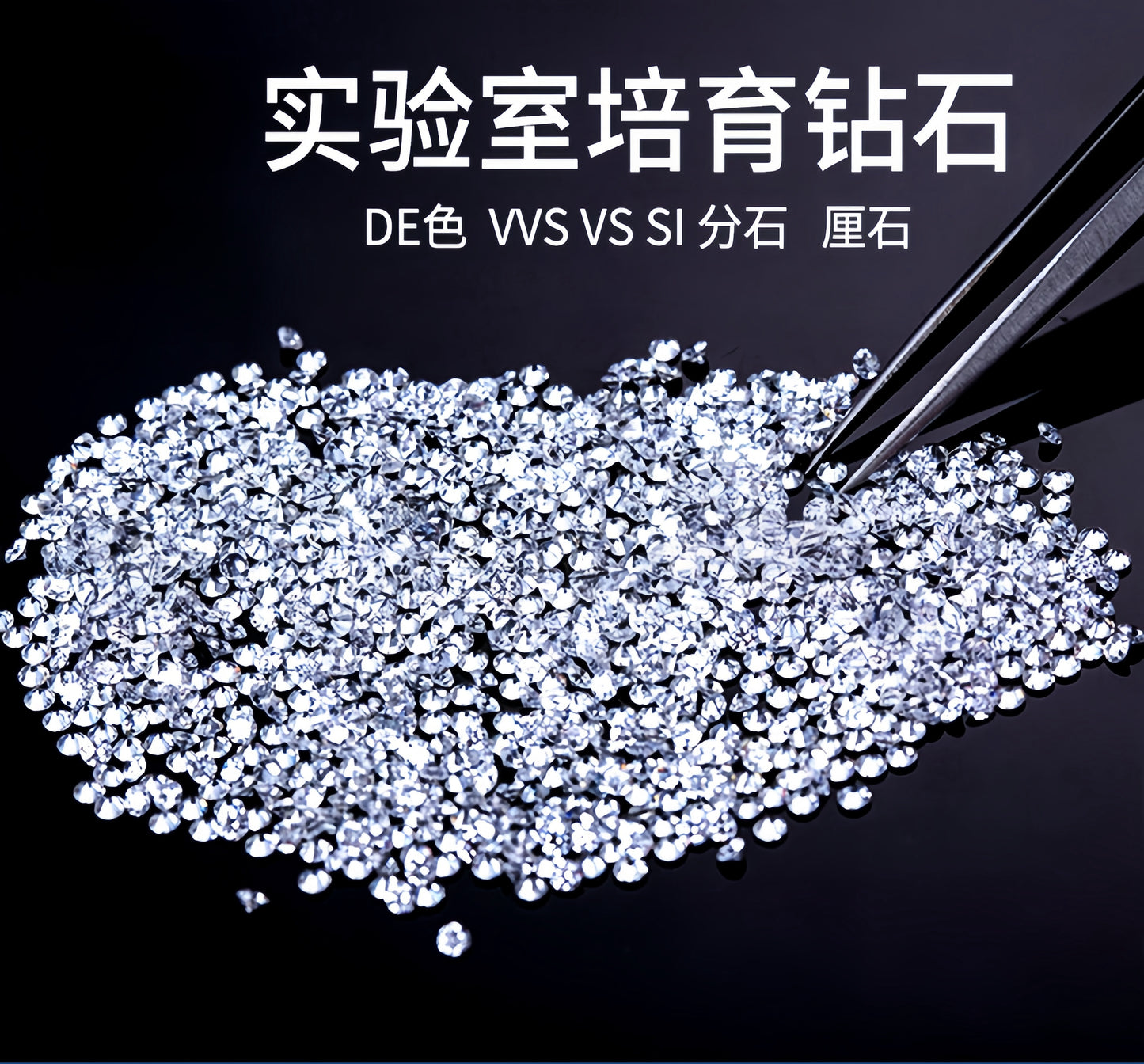 IGI Certificate 0.3ct 0.5ct 0.6ct 0.7ct 0.8ct 1ct 1.5ct Lab Grown Diamond CVD HPHT Diamonds Stone Wholesale