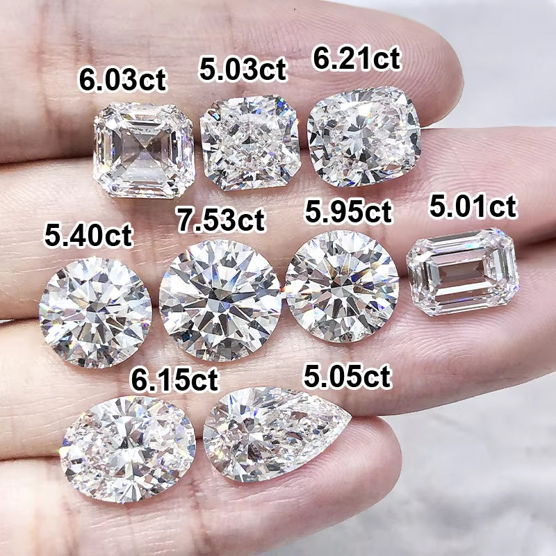 IGI Certificate 0.3ct 0.5ct 0.6ct 0.7ct 0.8ct 1ct 1.5ct Lab Grown Diamond CVD HPHT Diamonds Stone Wholesale